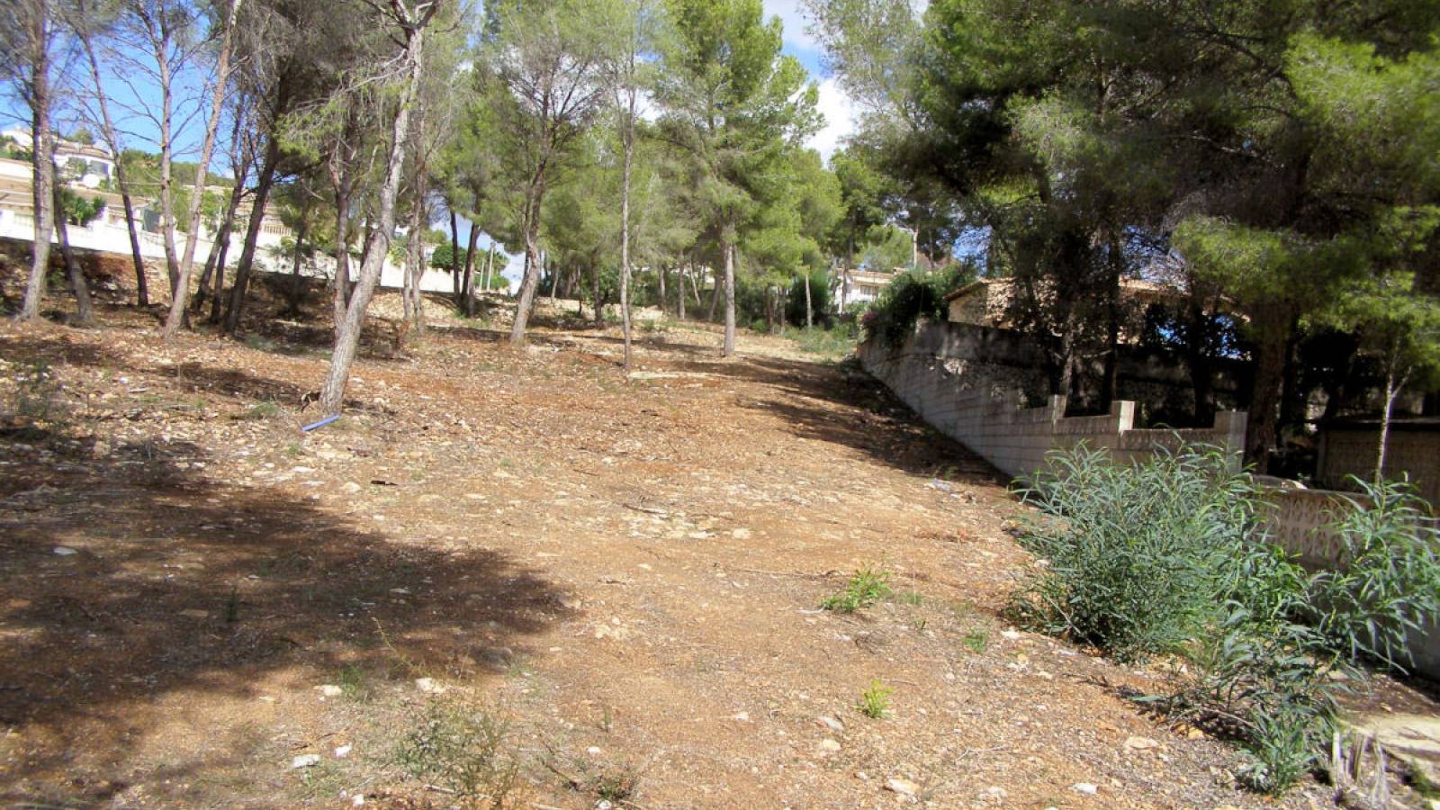 Herverkoop - Plot - Moraira - Pinar del Advocat - Cometa