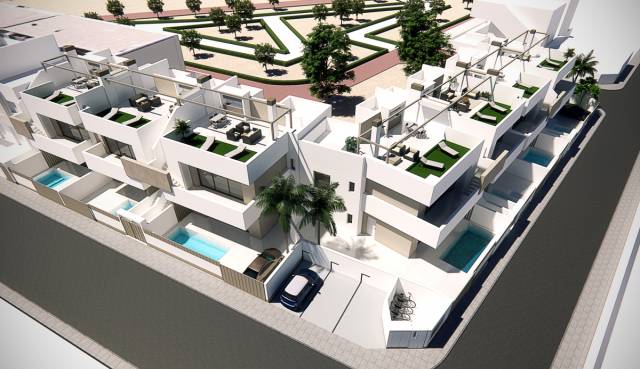 high-bungalow - New Build - Pilar de la Horadada - NBH-87770