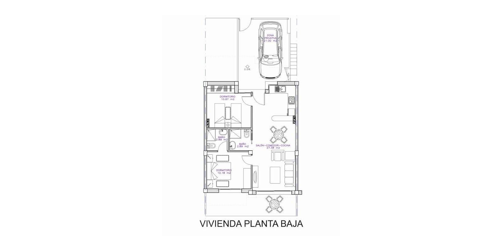 Neue immoblilien - Erdgeschoss - San Pedro del Pinatar