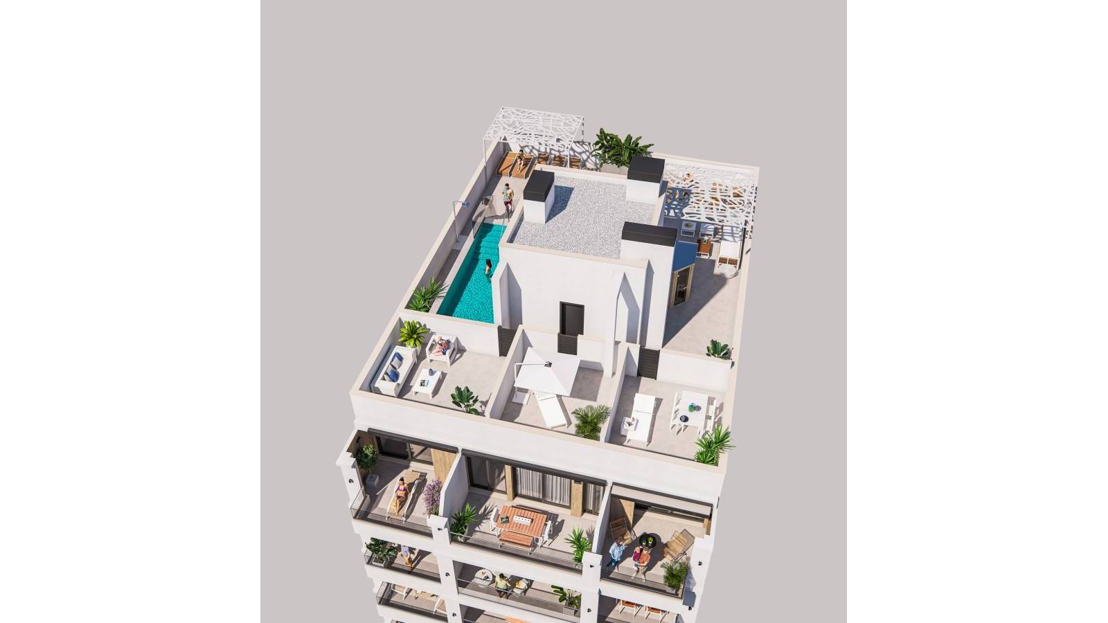 Neue immoblilien - Erdgeschoss - Torrevieja