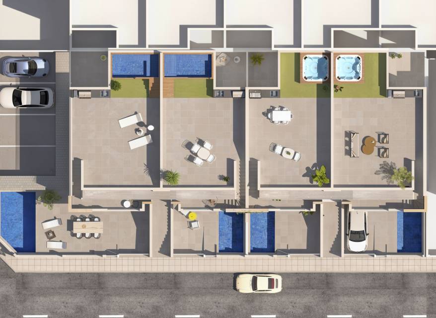 Neue immoblilien - high-bungalow - San Pedro del Pinatar