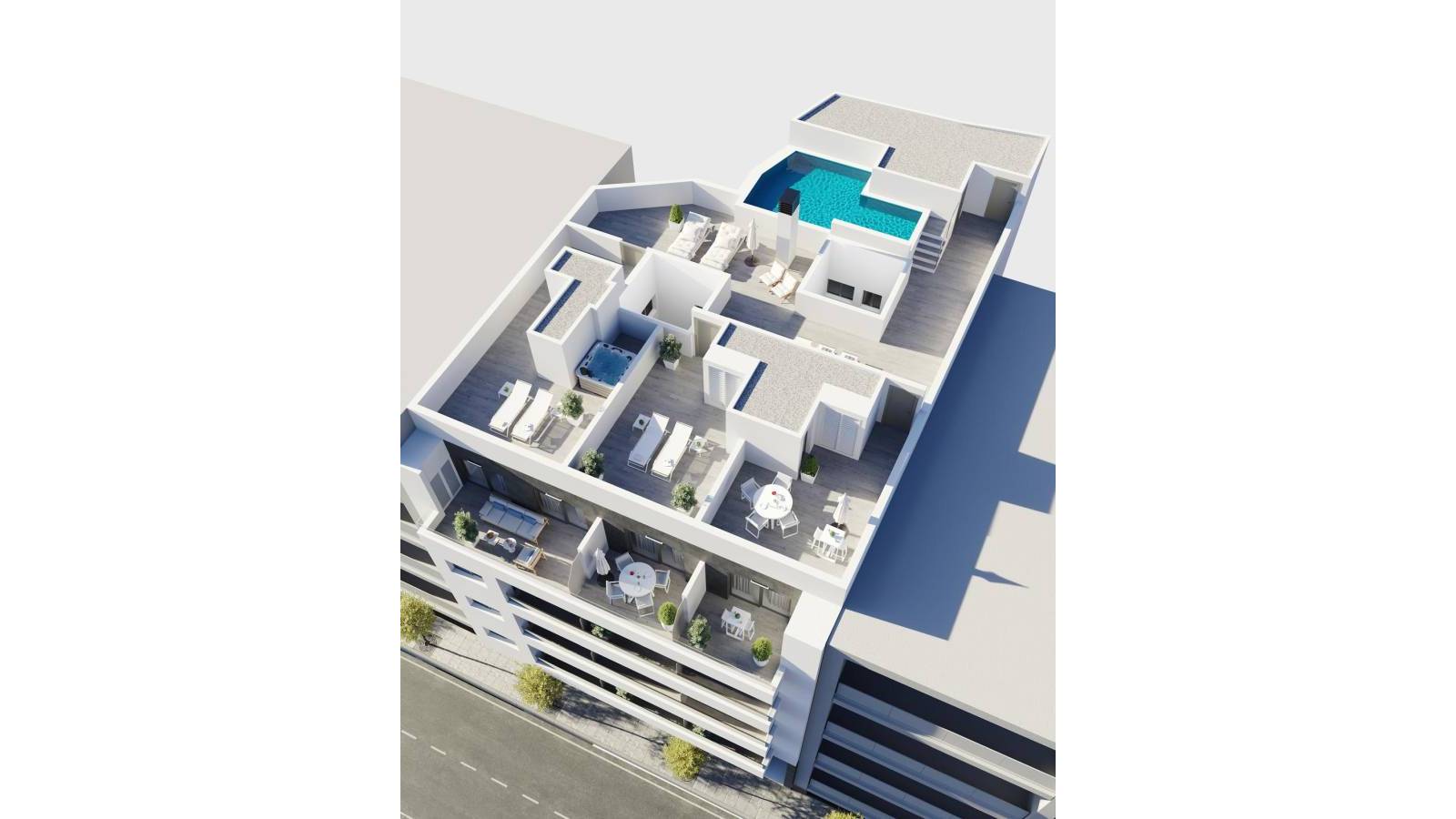 Neue immoblilien - Penthouse - Torrevieja