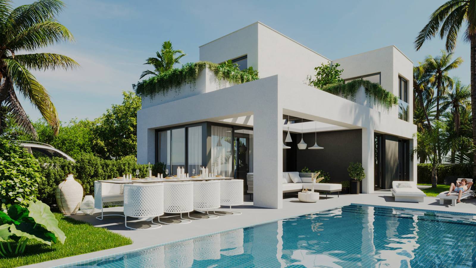 Neue immoblilien - semi-detached - Finestrat