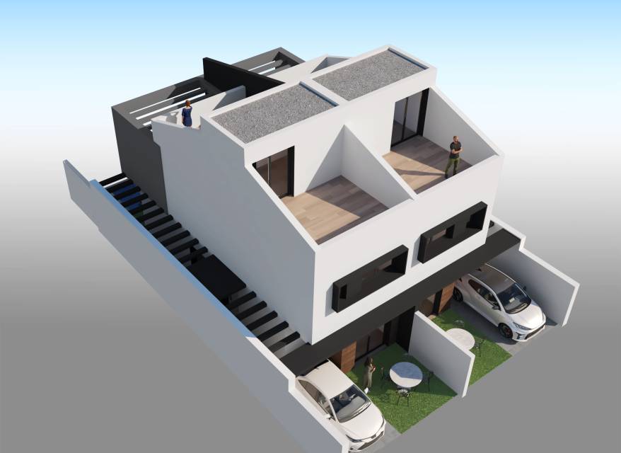 Neue immoblilien - semi-detached - San Javier