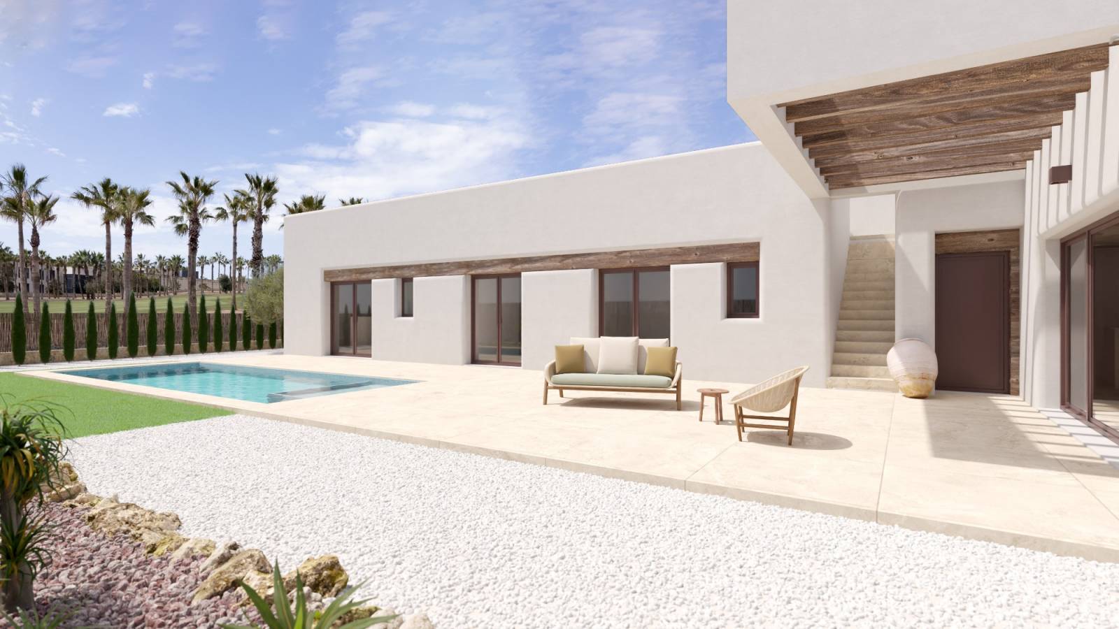 Neue immoblilien - Villa - Algorfa - La finca Golf