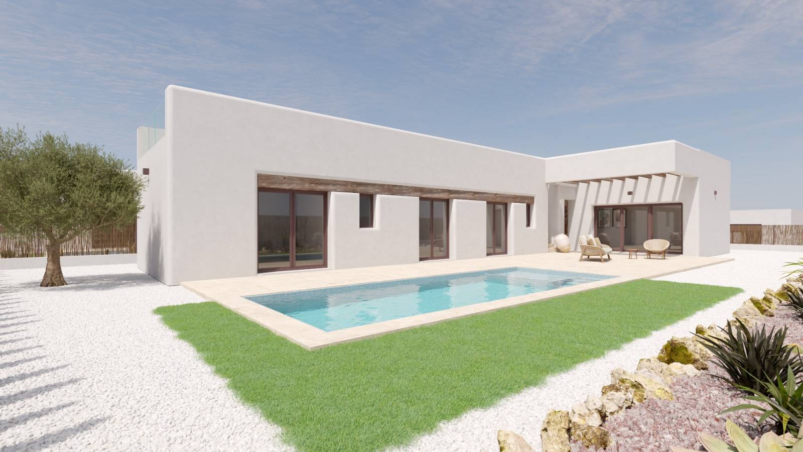 Neue immoblilien - Villa - Algorfa - La finca Golf