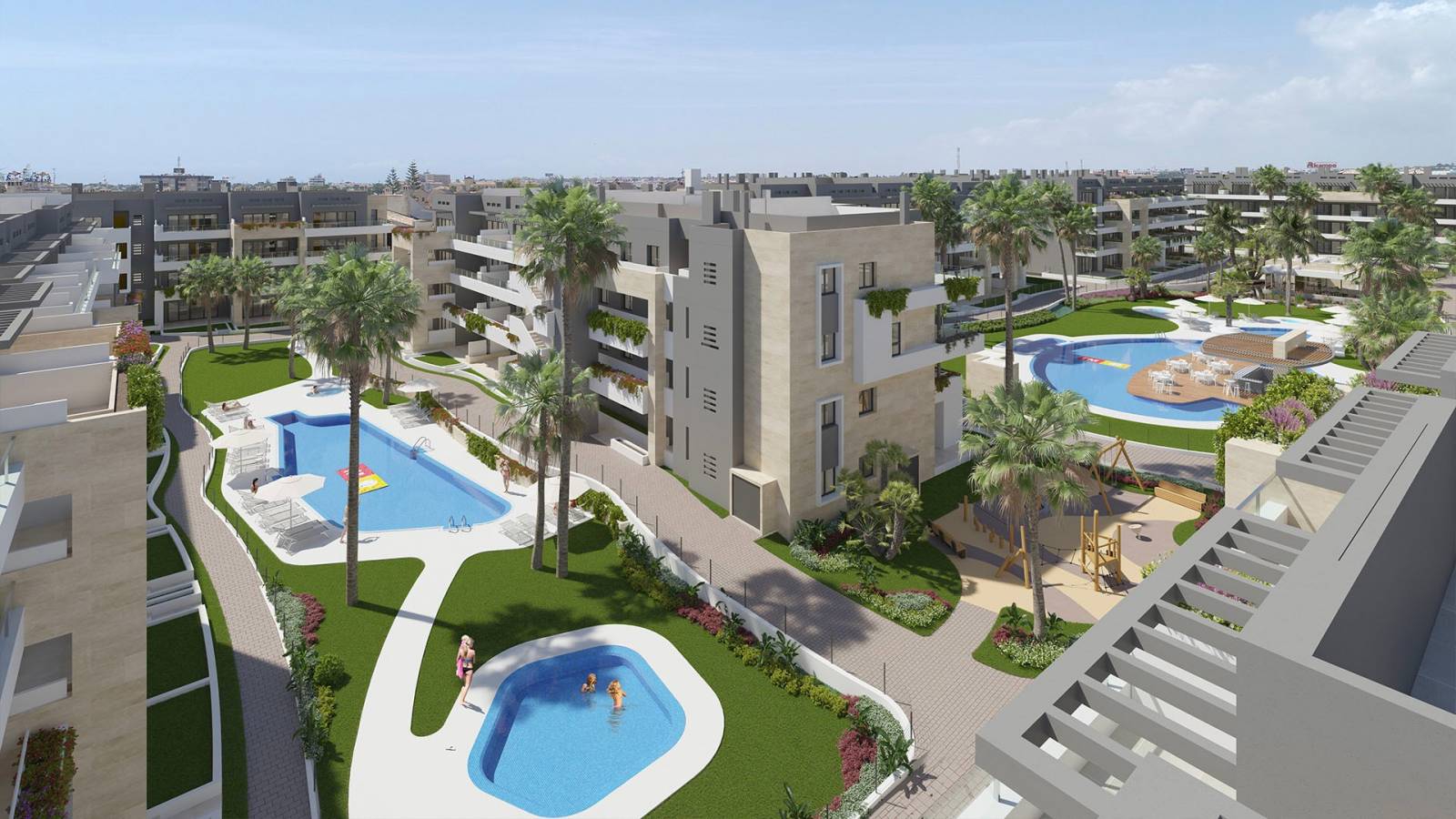 Neue immoblilien - Wohnung - Orihuela Costa - Playa Flamenca