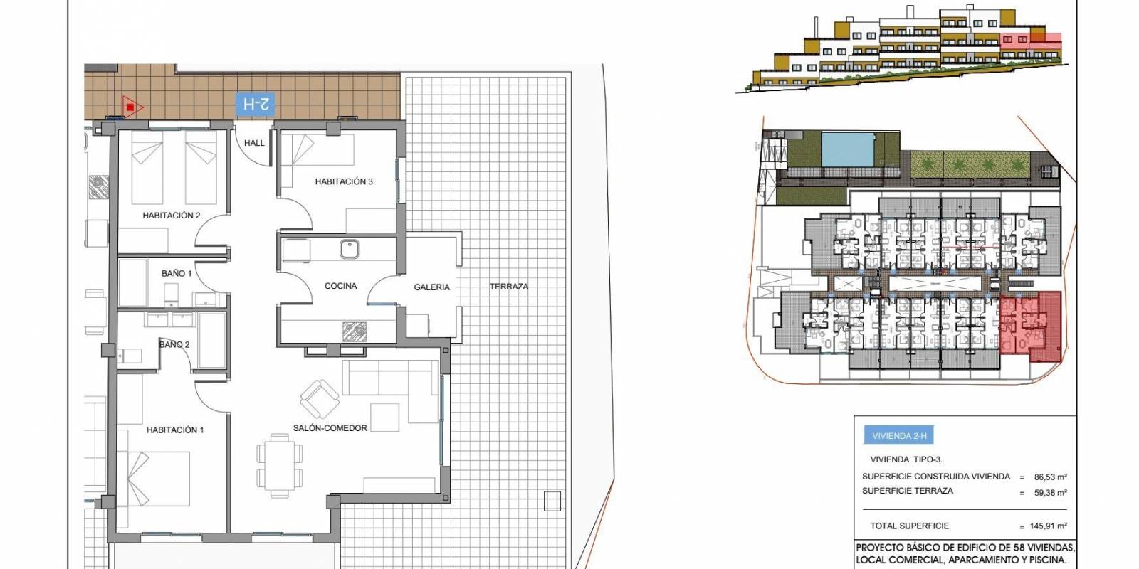 New Build - Apartment - Elche Pedanías - La Marina