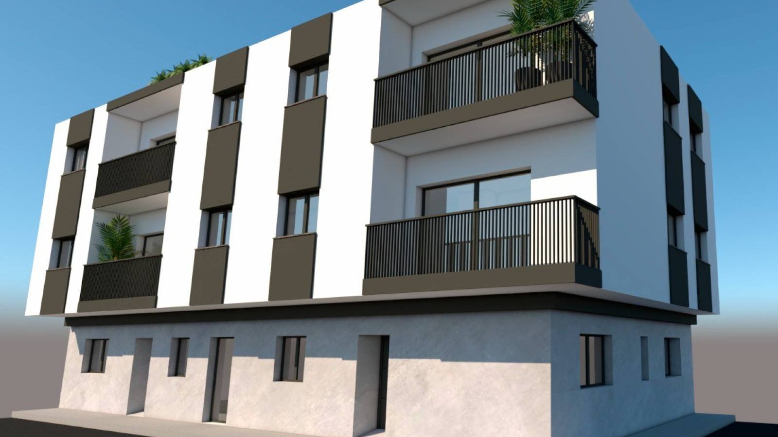 New Build - Apartment - Santiago de la Ribera