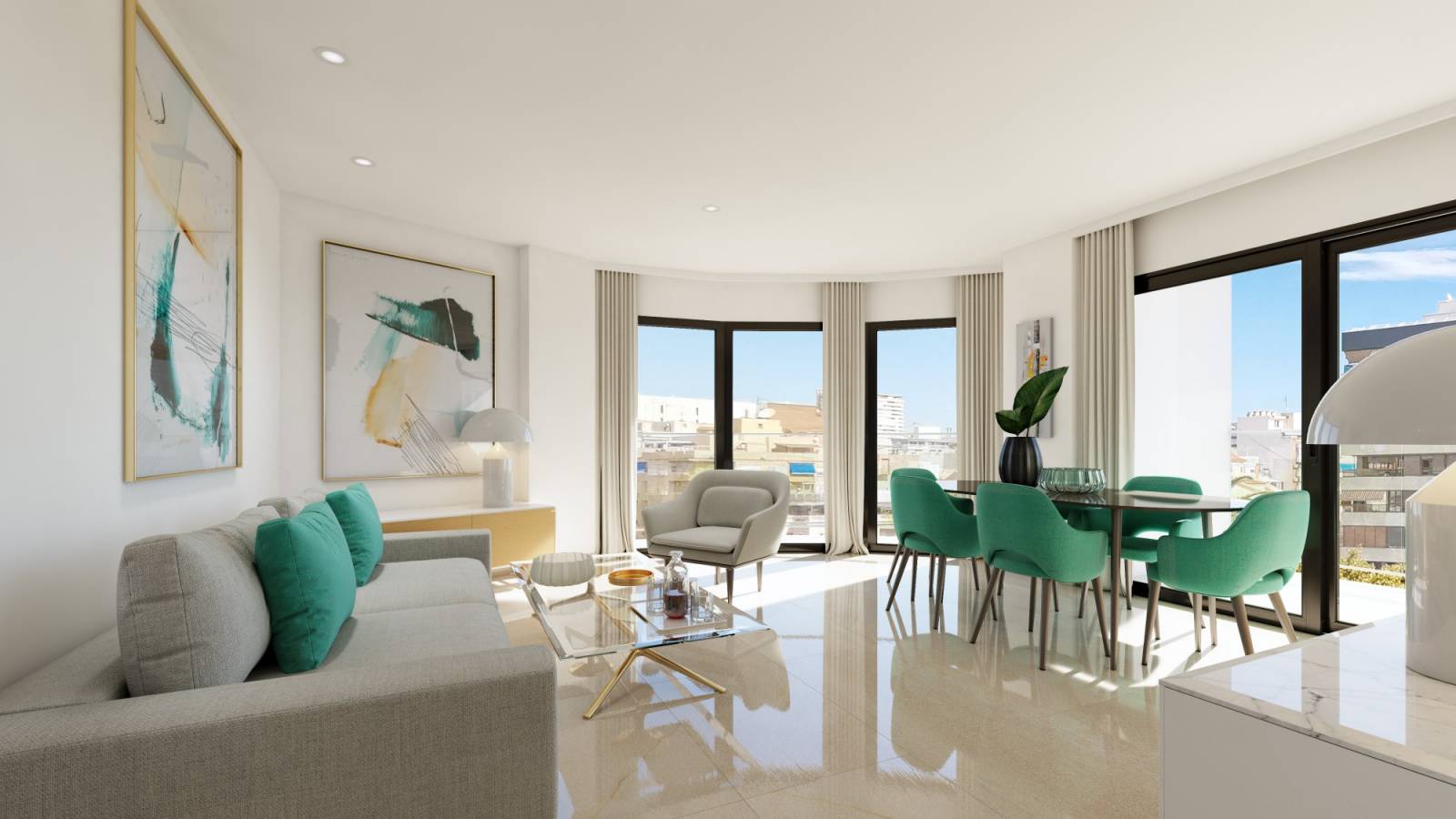 New Build - Penthouse - Alicante - Ciudad Jardín