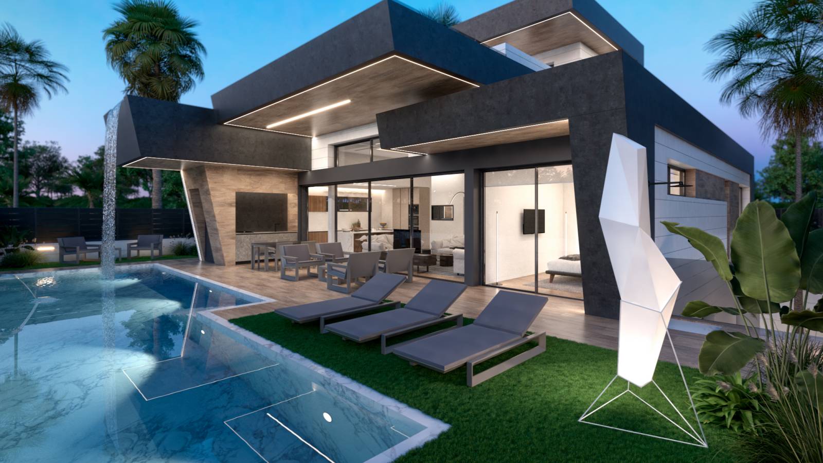 New Build - Villa - Santa Rosalía