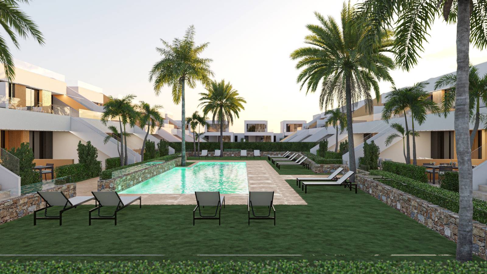 Nieuwbouw - Gelijkvloers - Condado de Alhama
