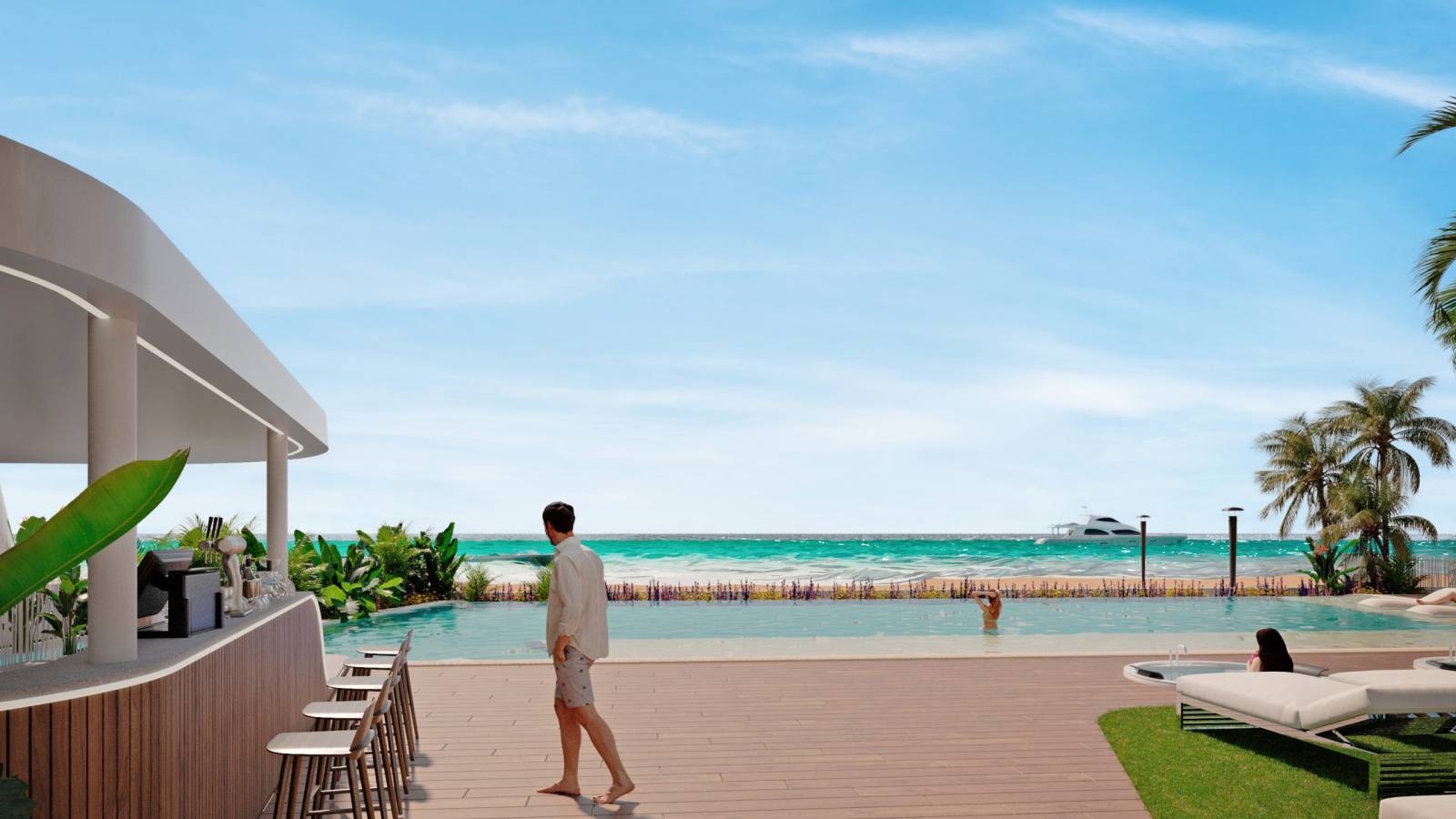 Nieuwbouw - Gelijkvloers - La Manga del Mar Menor - La Manga