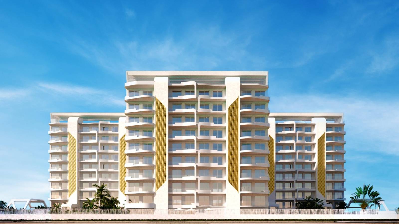 Nieuwbouw - Gelijkvloers - La Manga del Mar Menor - La Manga