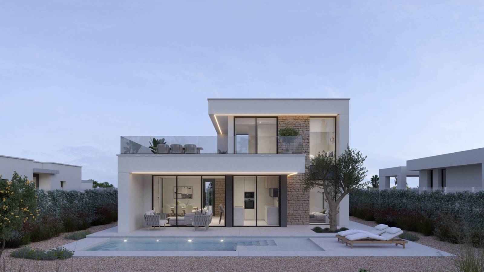 Nieuwbouw - Villa - Hacienda del Alamo Golf
