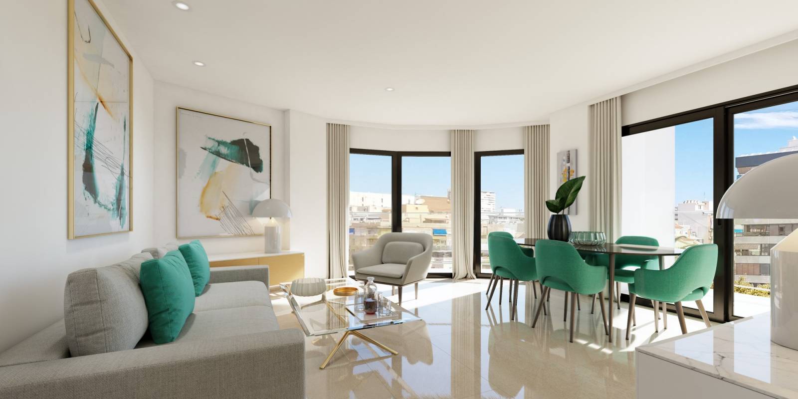 Nouvelle construction - Penthouse - Alicante - Ciudad Jardín