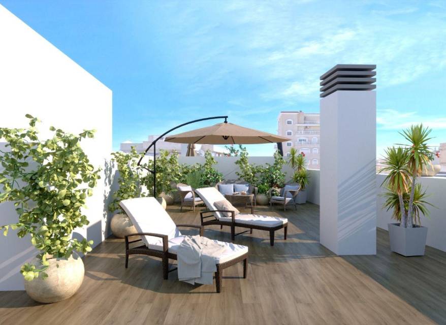 Nouvelle construction - Penthouse - Torrevieja
