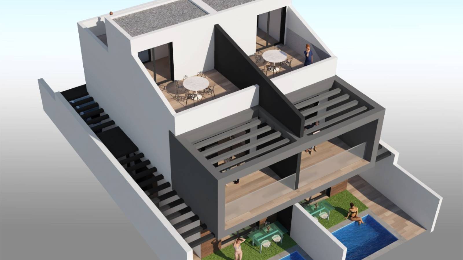 Nouvelle construction - Villa - Santiago de la Ribera
