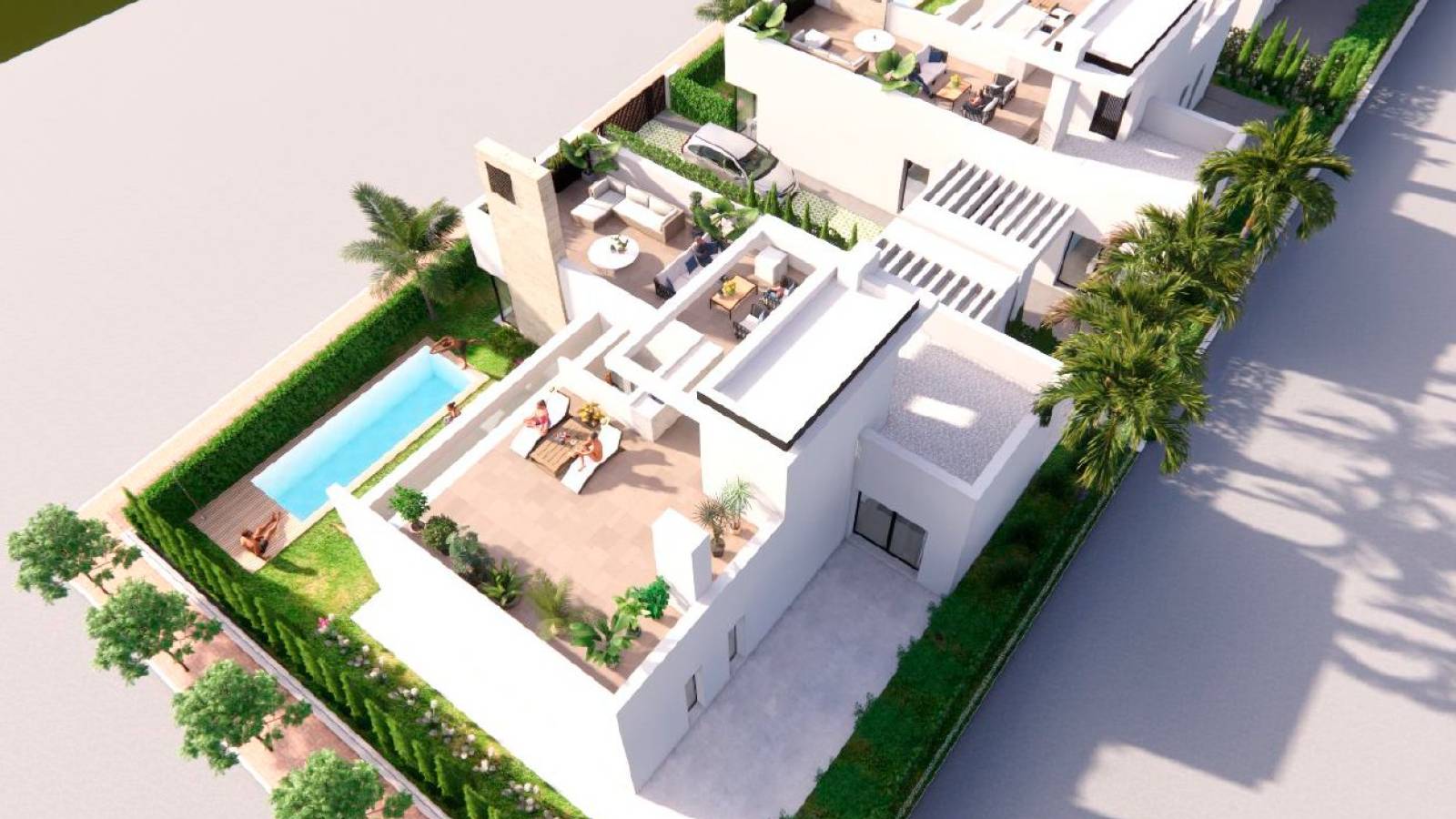 Nouvelle construction - Villa - Torre Pacheco