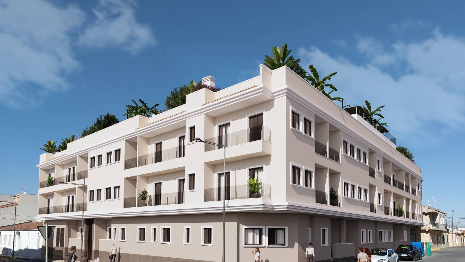 Nowy budynek - Apartament - Algorfa