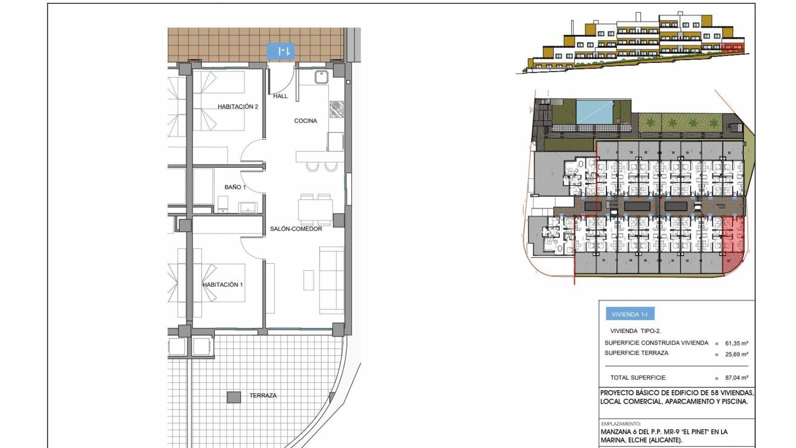 Nowy budynek - Apartament - Elche - La Marina