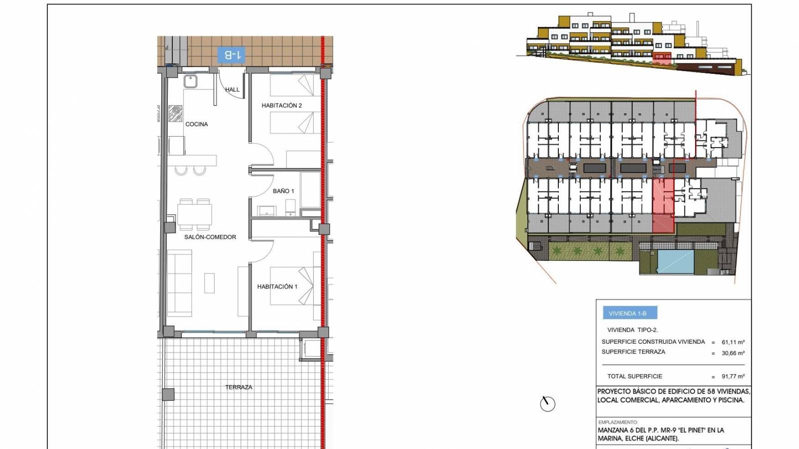 Nowy budynek - Apartament - Elche - La Marina