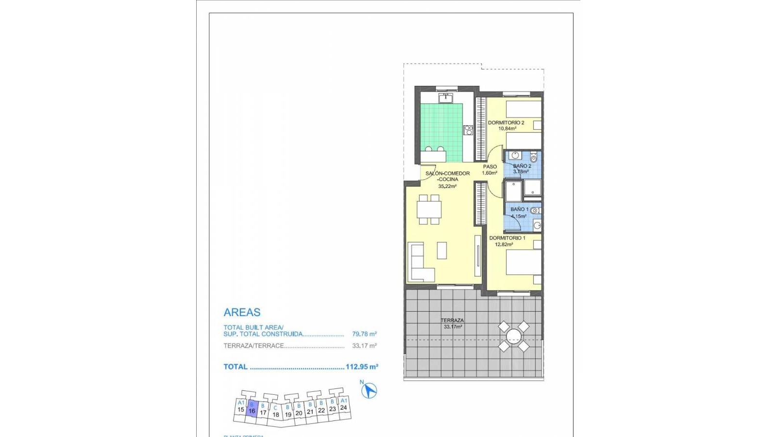 Nowy budynek - Apartament - Orihuela - Villamartín