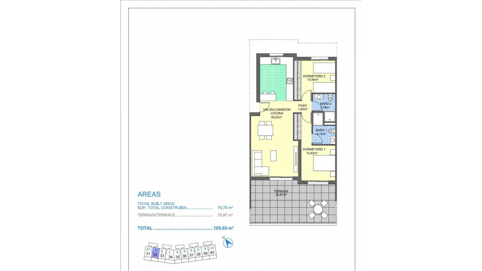 Nowy budynek - Apartament - Orihuela - Villamartín