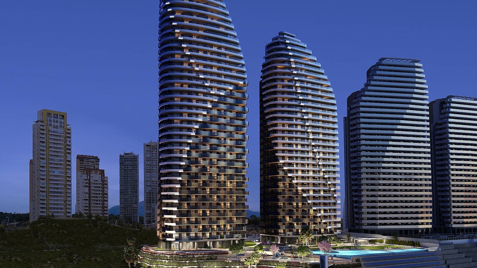Nowy budynek - Penthouse - Benidorm - 