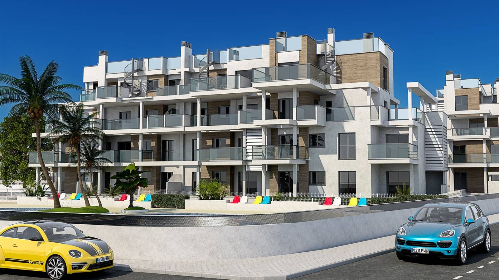 Nowy budynek - Penthouse - Denia - Port