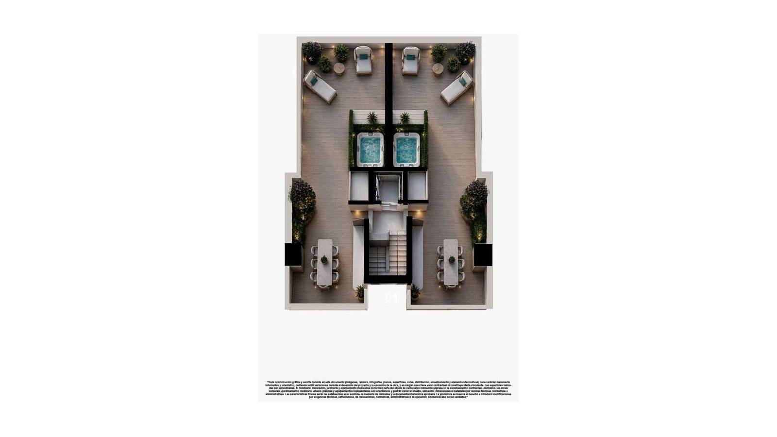 Nowy budynek - Penthouse - Santa Pola