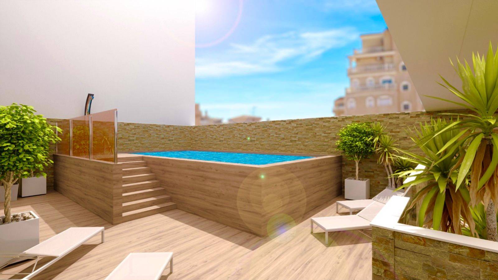 Nowy budynek - Penthouse - Torrevieja