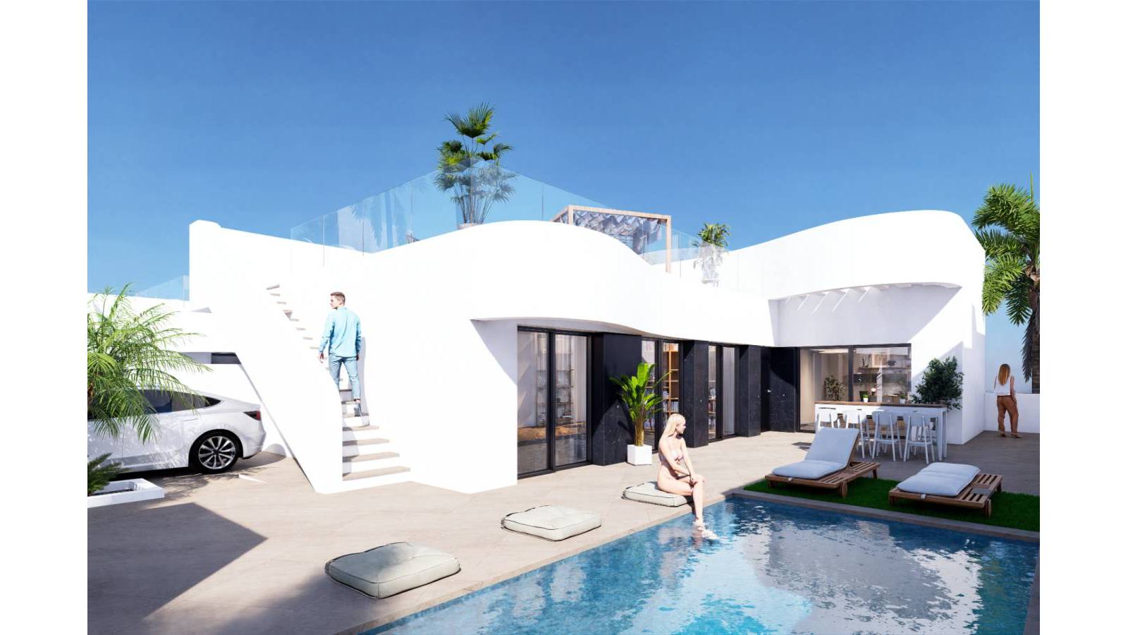 Nowy budynek - Villa - Algorfa - La finca Golf