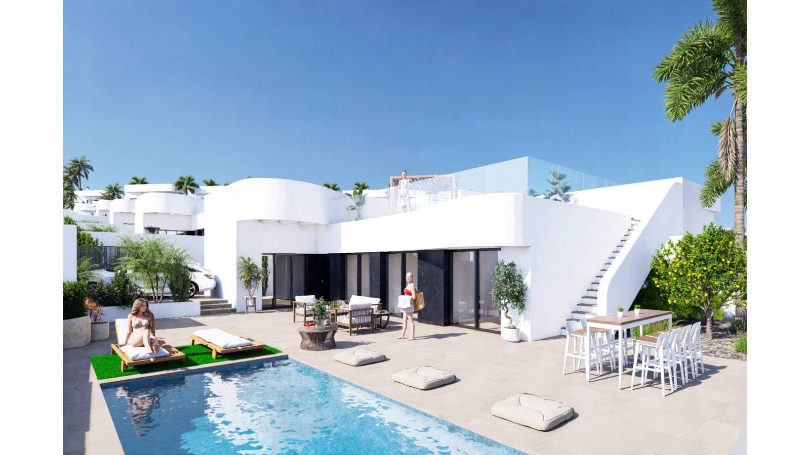 Nowy budynek - Villa - Algorfa - La finca Golf