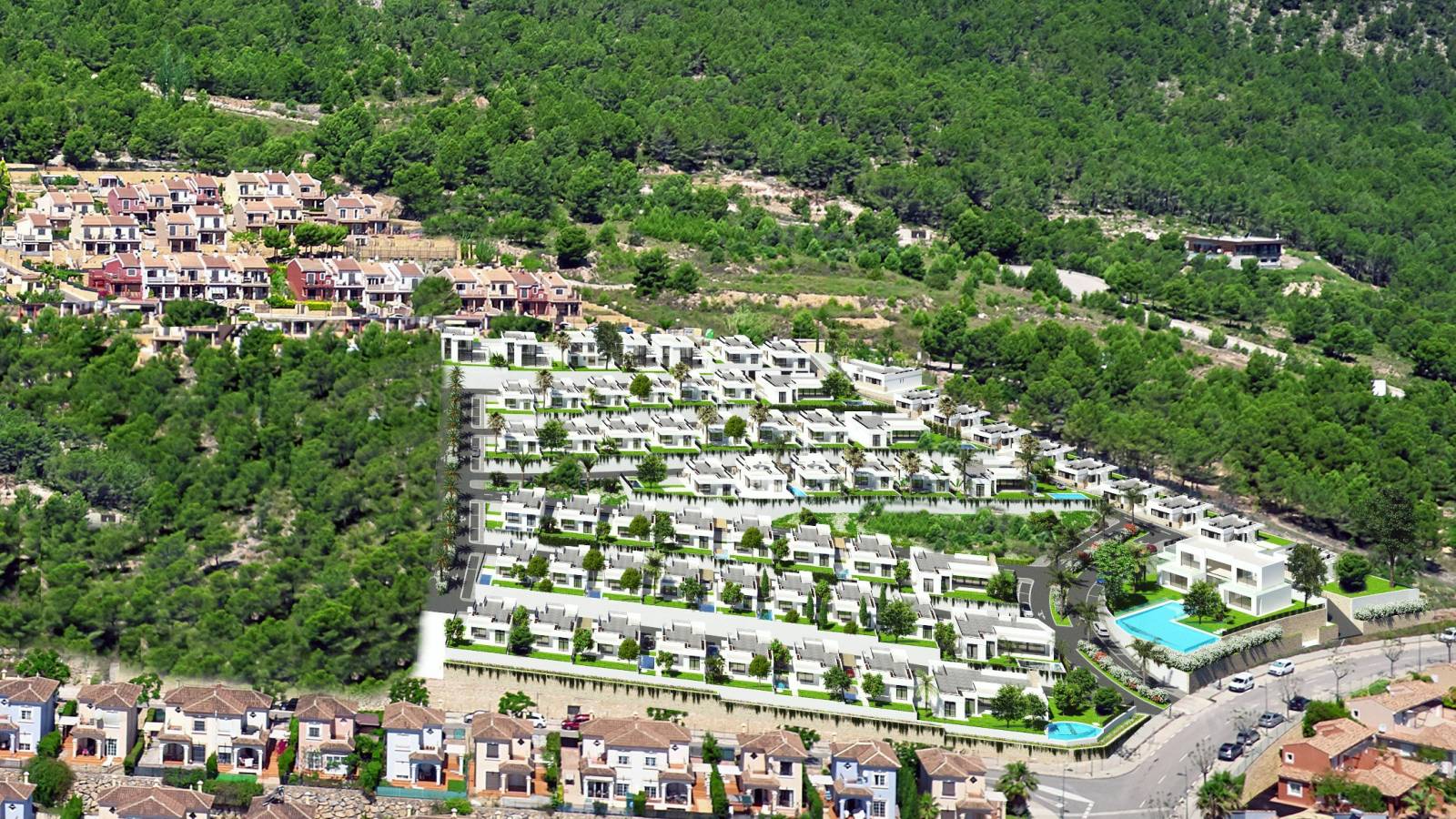 Nowy budynek - Villa - Polop