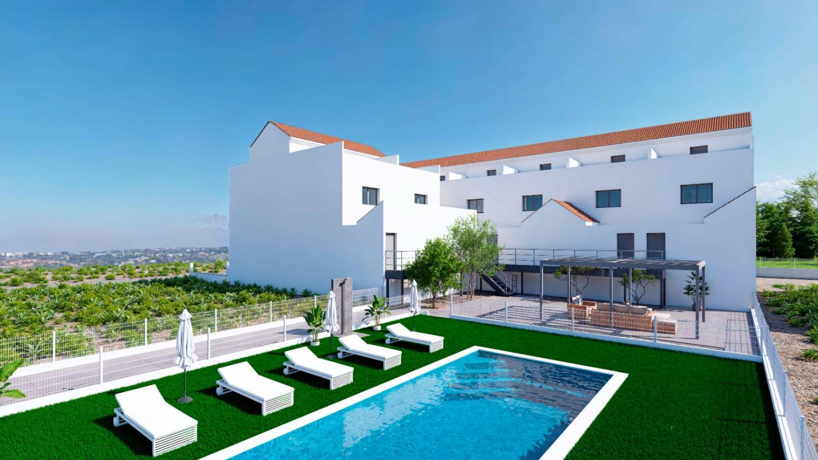 Nowy budynek - Villa - Rafal