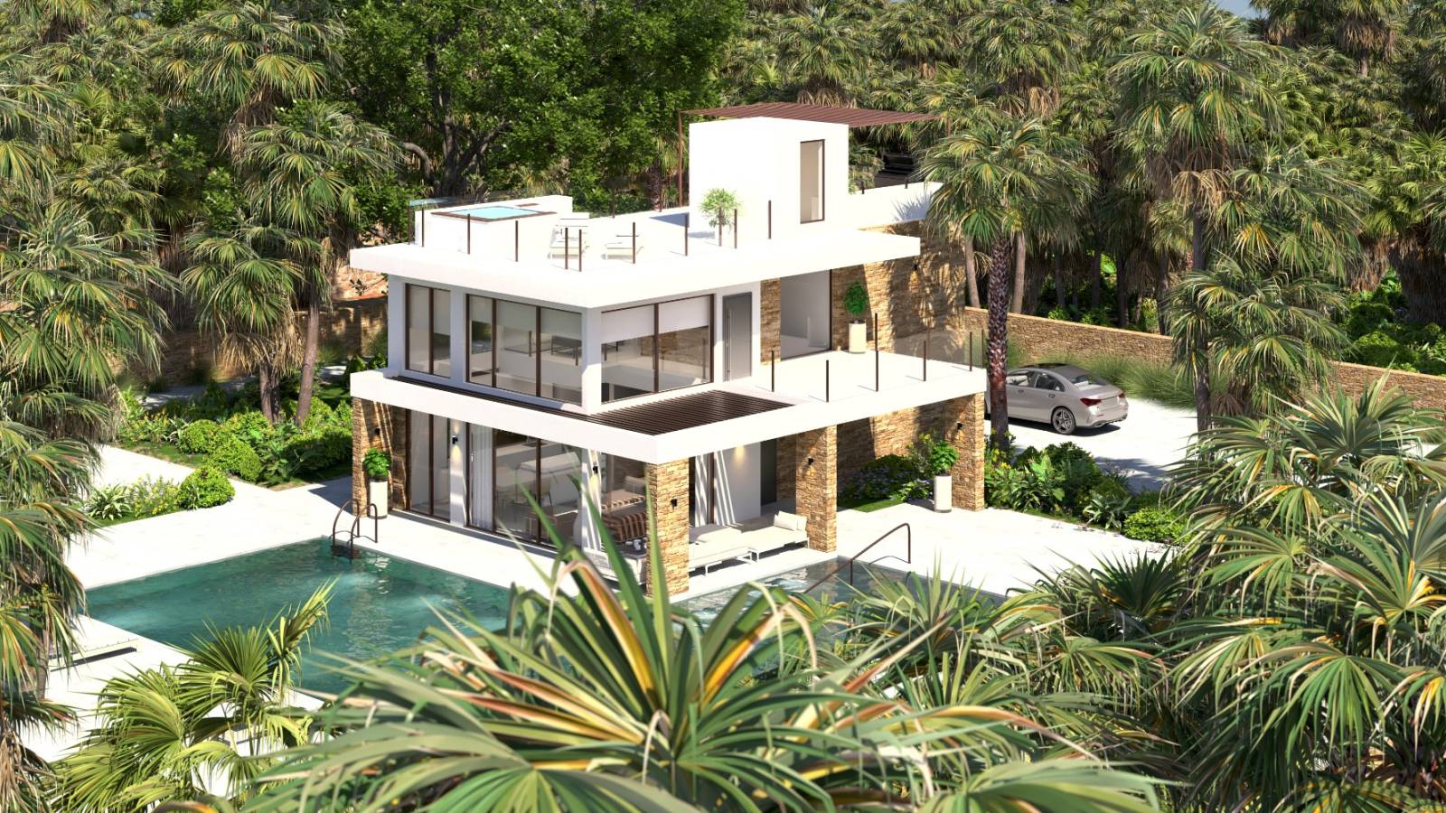 Nowy budynek - Villa - 
