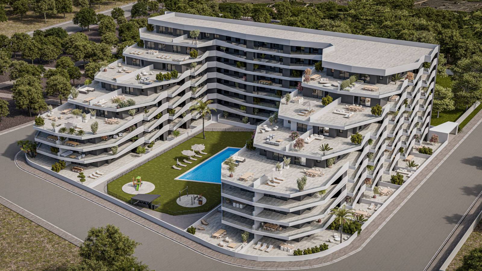 Nueva construcción  - Apartamento - San Miguel de Salinas