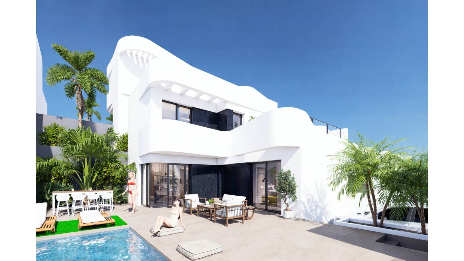 Nueva construcción  - Chalet - Algorfa - La finca Golf