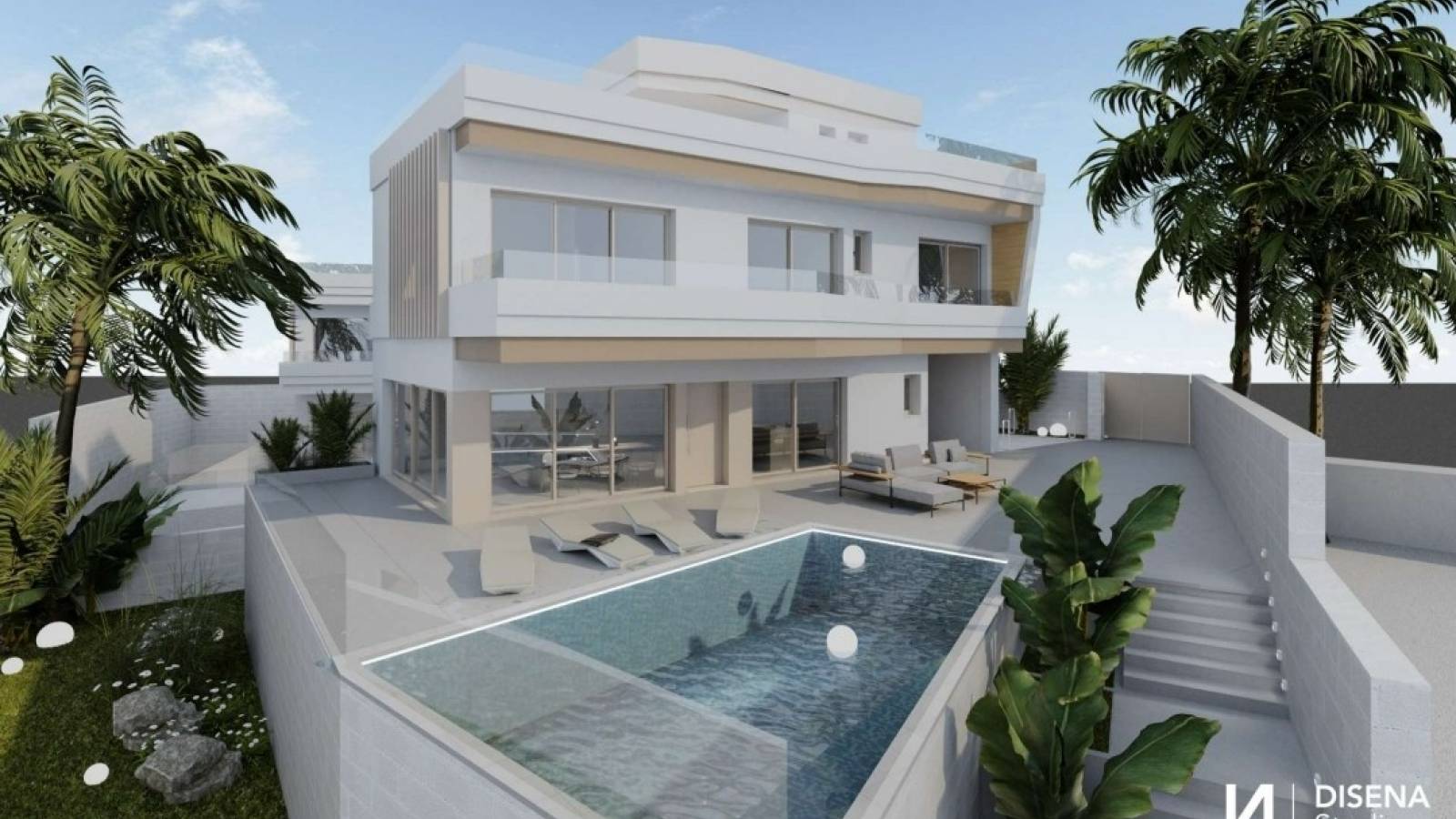 Nueva construcción  - Chalet - Dehesa de campoamor - Campoamor