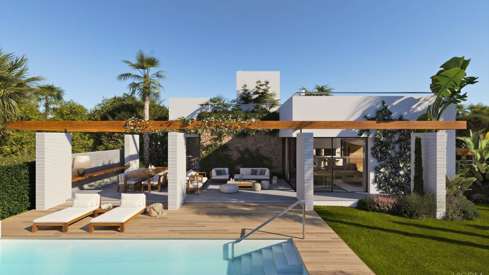 Nueva construcción  - Chalet - Dehesa de campoamor