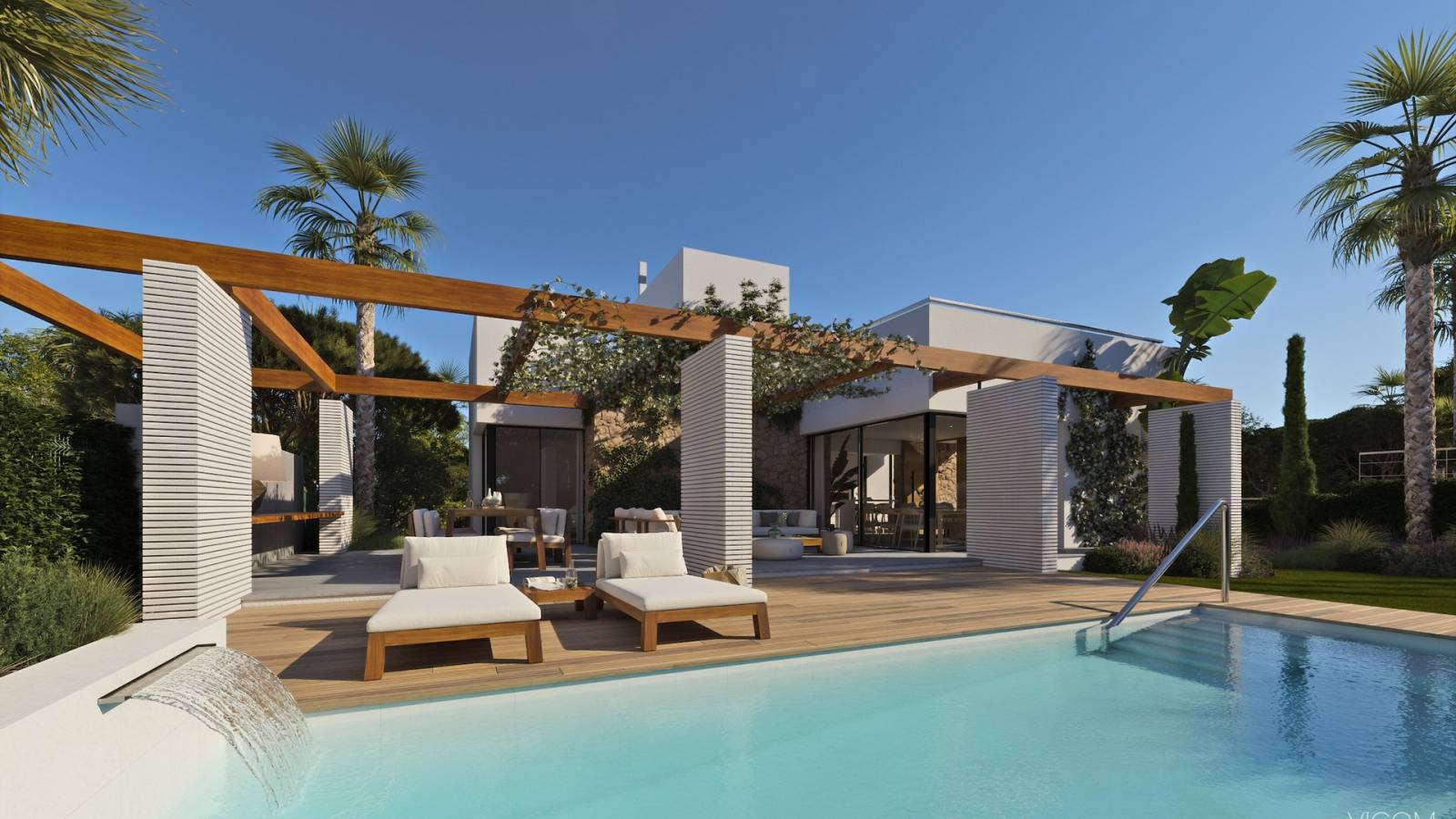 Nueva construcción  - Chalet - Dehesa de campoamor