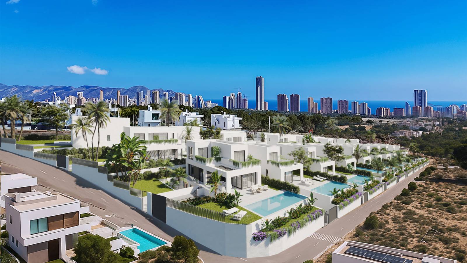 Nueva construcción  - semi-detached - Finestrat