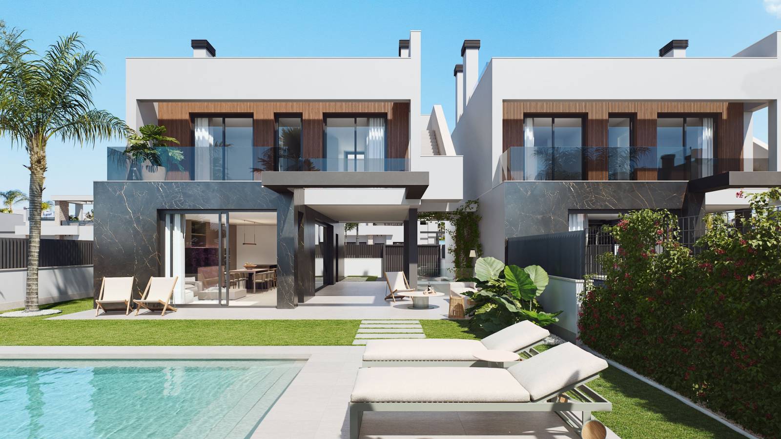 Nueva construcción  - semi-detached - Santa Rosalía
