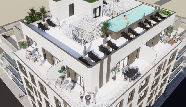 Penthouse - Nieuwbouw - Torrevieja - NBH-77281