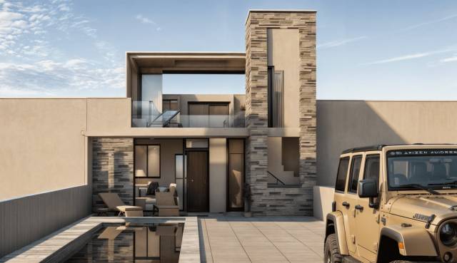 Villa - New Build - Fuente Alamo - NBH-93773