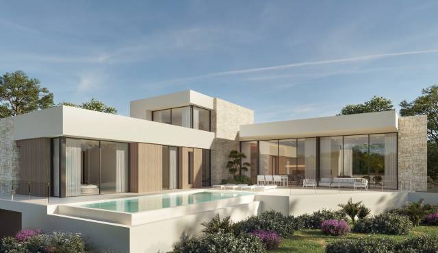 Villa - New Build - Moraira - CHIC 1234 GARAGE  ONDERGRONDS BERGING