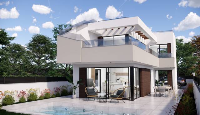 Villa - New Build - Pilar de la Horadada - NBH-40084
