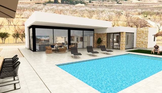 Villa - Nouvelle construction - Pinoso - NBH-36126