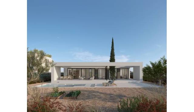 Villa - Nowy budynek - Fuente Alamo - CHIC 1213 garage-D-78-D-93